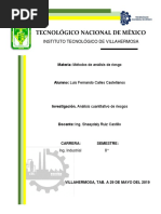 Reporte de Investigacion. Análisis de Riesgo Cuantitativos