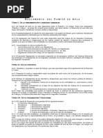 Reglamento Del Comite de Aula