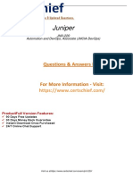 Juniper: Questions & Answers PDF