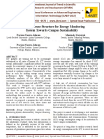 Data Warehouse Structure For Energy Monitoring System Towards Campus Sustainability