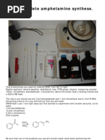 Complete Amphetamine Synthese