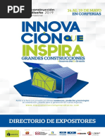 Directorio de Expositores 2019 Expoconstruccion y Expodiseno