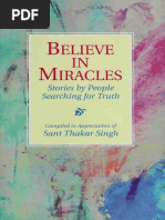 Believe in Miracles. Stories by People Searching For Truth PDF