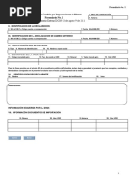 Formulario No. 1 - Importaciones