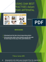 Refocusing Dan Best Practises Dalam Asuhan Antenatal