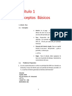 Ejercicios Propuestos - Formula Basica e Interes Simple