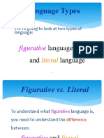 Figurative Vs Literal