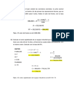 Ejercicios Matemática Financiera