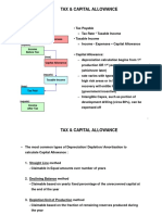 5.1.0 Tax Capital Allowance