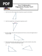 Year 9 Trigonometry 4