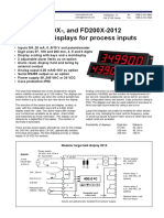 Load Display Fd100-Fd200 Datasheet