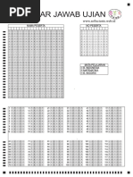 Template Lembar Jawab Komputer