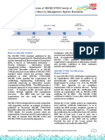 Overview of Iso 27000 Family