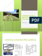 Construcciones e Instalaciones Pecuarias