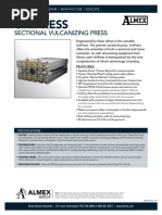 Unipress: Sectional Vulcanizing Press