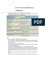 SAP General Controlling Configurationgfdgfdfdgfdsgdsg: Step 1: Define Your Controlling Area