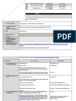 Grades 1 To 12 Daily Lesson Log School Grade Level Teacher Learning Area Teaching Dates and Time Quarter