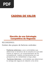 Cadena de Valor