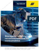 Storage and Handling of Welding Consumables PDF