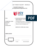 Análisis de Precio Unitarios Informe Construccion II