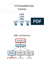 CS343 Embedded SQL Tutorial