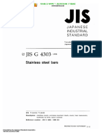 JIS G 4303 - 1998 (In English) Stainless Stell Bars