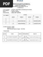 B.tech 15CS329E Geographical Information Systems