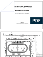 Architectural Drawings: Dhamilikuwa Stadium