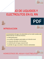 Manejo de Liquidos y Electrolitos en El RN