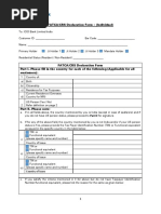 FATCA/CRS Declaration Form - (Individual)