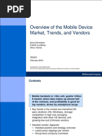 Mobile Device Market Trends and Vendors