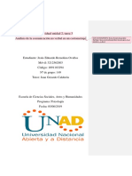 La Comunicacion No Verbal, Trabajo de Competencias Comunicativas.