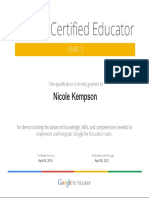 Gce 2 Certificate