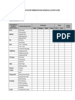 Form Food Frekuensi Semi Kuantitatif