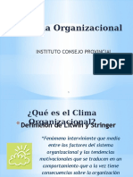 Clima Organizacional Actualizado