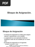 Metodologia - Bloque de Asignación