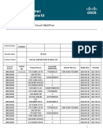 Thank You For Purchasing Cisco® Smartnet: Technical Services Cisco Smartnet Contract Notification and Welcome Kit