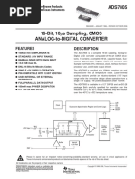 Features Description: Sbas020D - January 1996 - Revised October 2006