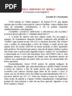 2.300 Anos - Antíoco Epifânio Ou Roma ¿