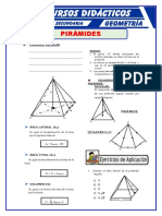 Pirámide Regular para Cuarto de Secundaria