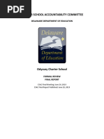 Odyssey Charter School CSAC Final Report