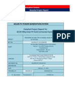 Solar PV Power Generation System