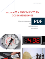 Vectores y Movimiento en Dos Dimensiones PDF