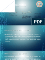 Dual Converter: PR Epar Ed By: Guided by