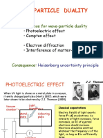 Evidence For Wave-Particle Duality