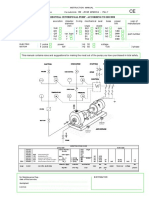 Horizontal Centrifugal Pump - According To Iso 2858: Chemical Pumps Via Labirinto 159 - 25125 BRESCIA - ITALY