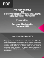 Previsedpayyanur Project Report Town Hall