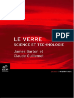 Le Verre - Science Et Technologie