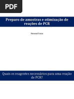 Aula 4 Preparo de Reações de PCR