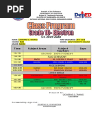 Class Program 19-20